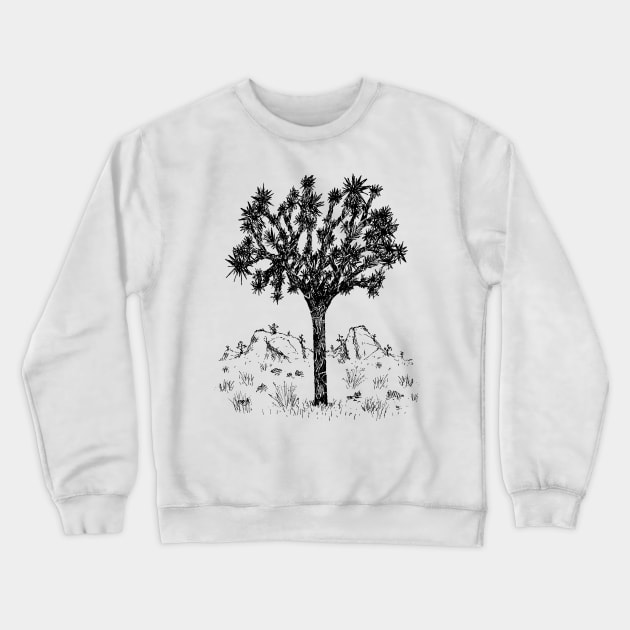 Joshua Tree (Day) Crewneck Sweatshirt by Hinterlund